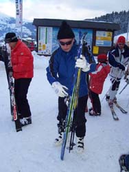 Vor der Fleckalmbahn
